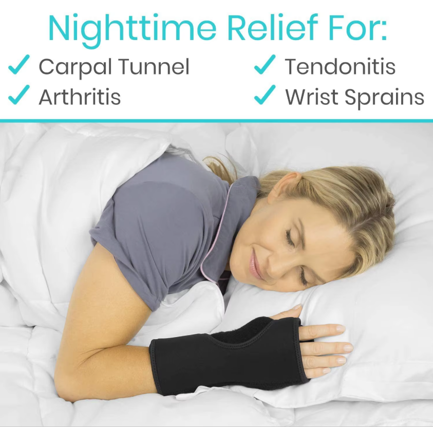 Adjustable Steel Plate Wrist Brace with Compression Support for Sports and Fitness