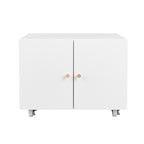 Office furniture Copier Cabinet white mobile pedestal file Printer Stand