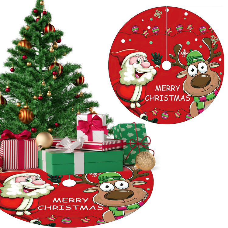 Christmas Tree Skirt – 120 cm, Six Festive Designs