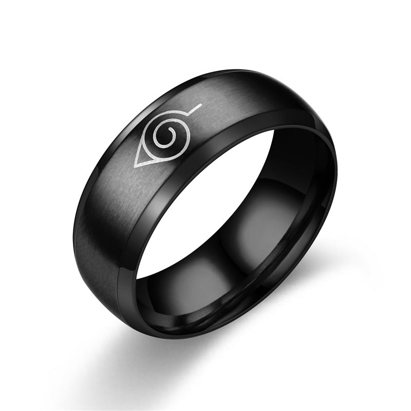 Geometric Stainless Steel Ring