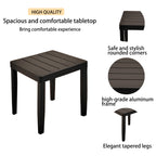 3-Piece Outdoor Aluminum Chaise Lounge Set with End Table | Sunbrella Cushions