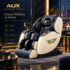 Gravity Salon AI Voice Massage Chair, White