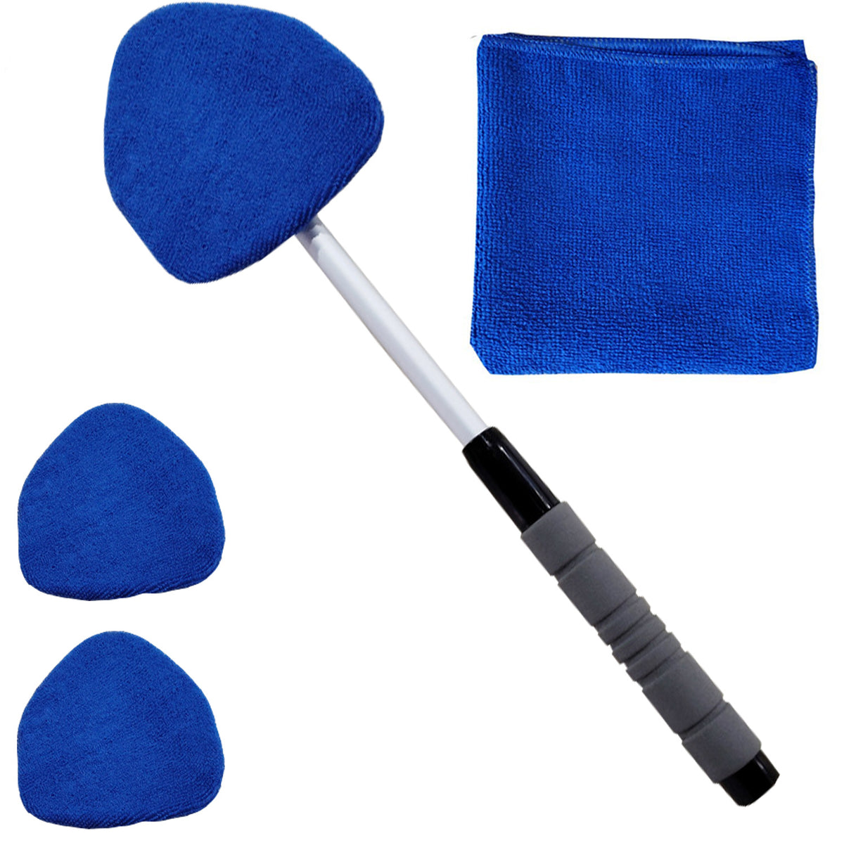 Telescopic Microfiber Car Windshield Defogger Window Cleaning Brush