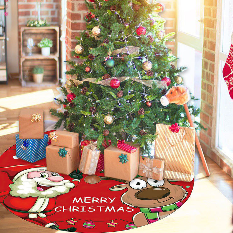 Christmas Tree Skirt – 120 cm, Six Festive Designs