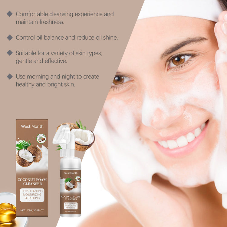 Coconut Foaming Face Cleanser