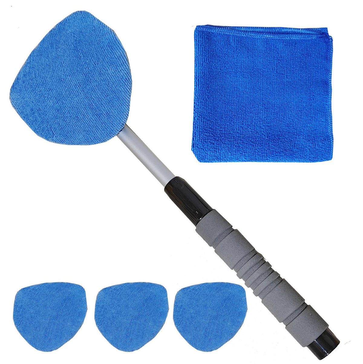 Telescopic Microfiber Car Windshield Defogger Window Cleaning Brush