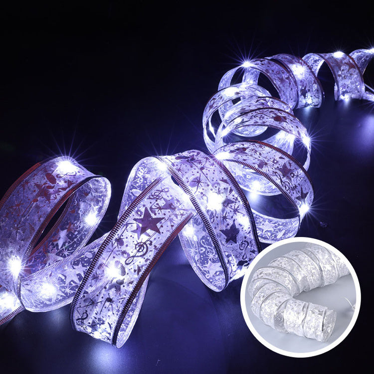 Decorative Ribbon LED String Lights – 4 m, 40 Lights