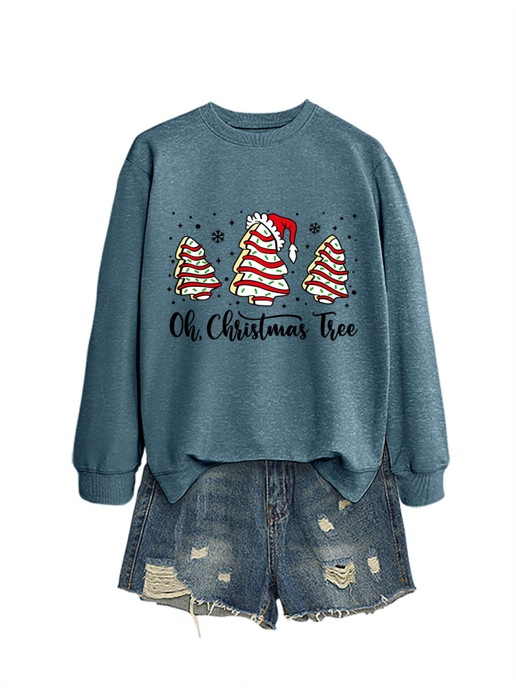 Oh Christmas Tree Women's Pullover Sweatshirt
