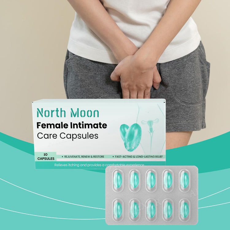 North Moon Women's Body Care Capsule Mild formula Refreshing Deodorization care body balance