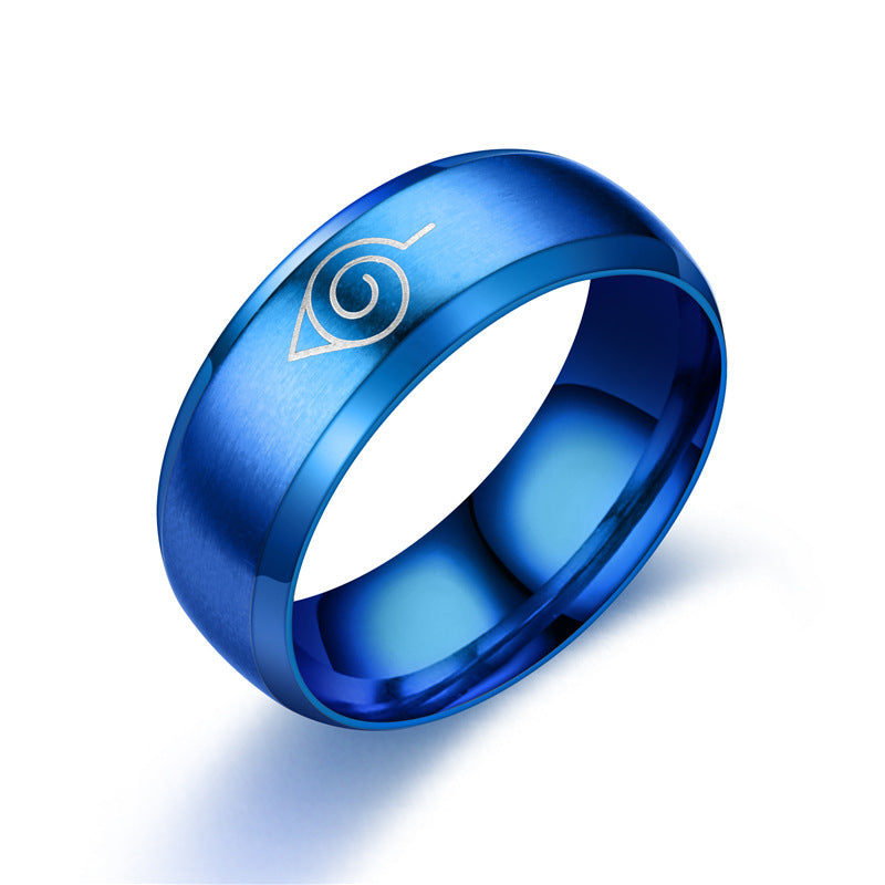 Geometric Stainless Steel Ring
