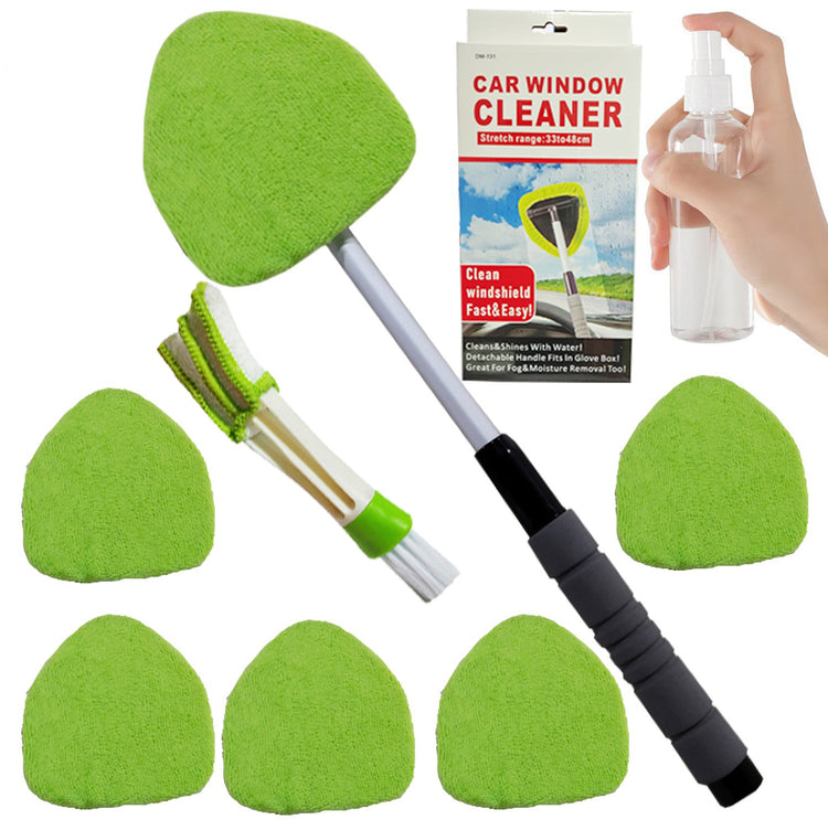 Telescopic Microfiber Car Windshield Defogger Window Cleaning Brush
