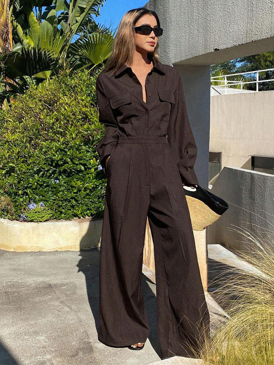 Unisex Long-Sleeve Jumpsuit