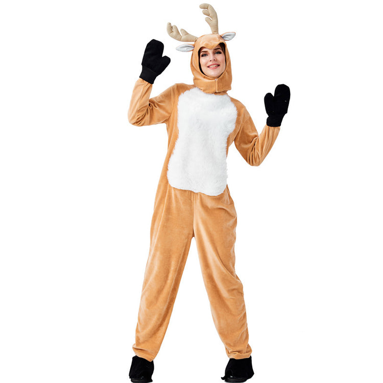 Women's Christmas Reindeer Costume – Khaki