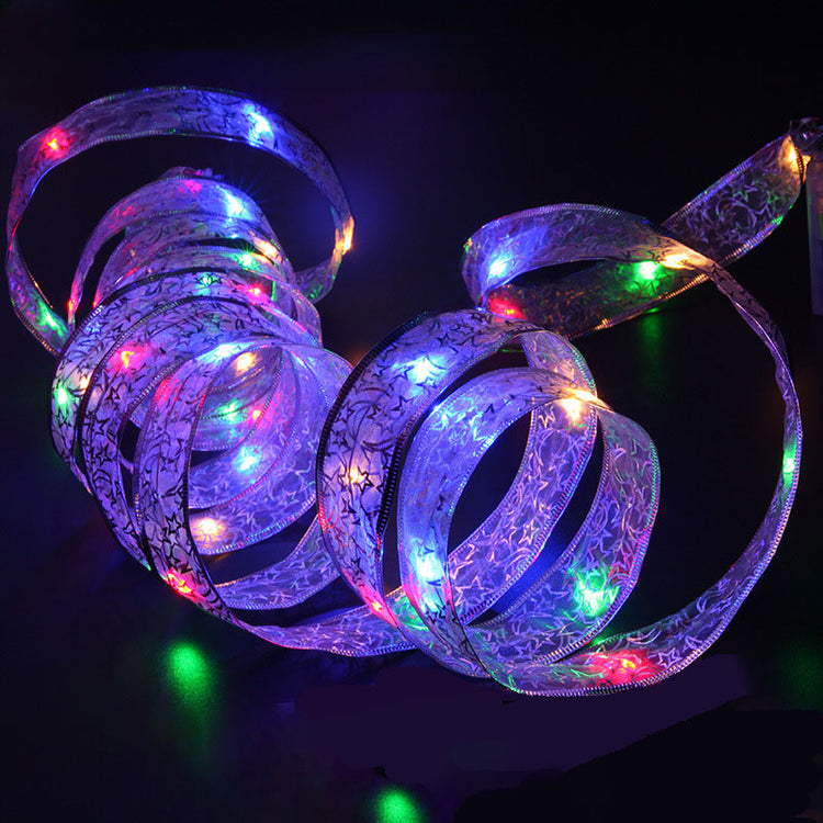 Decorative Ribbon LED String Lights – 4 m, 40 Lights