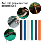 Rubber Anti-Slip Pool Cue Grip Sleeve – Colorful Billiard Stick Handle Protector, Butt Extension Accessory