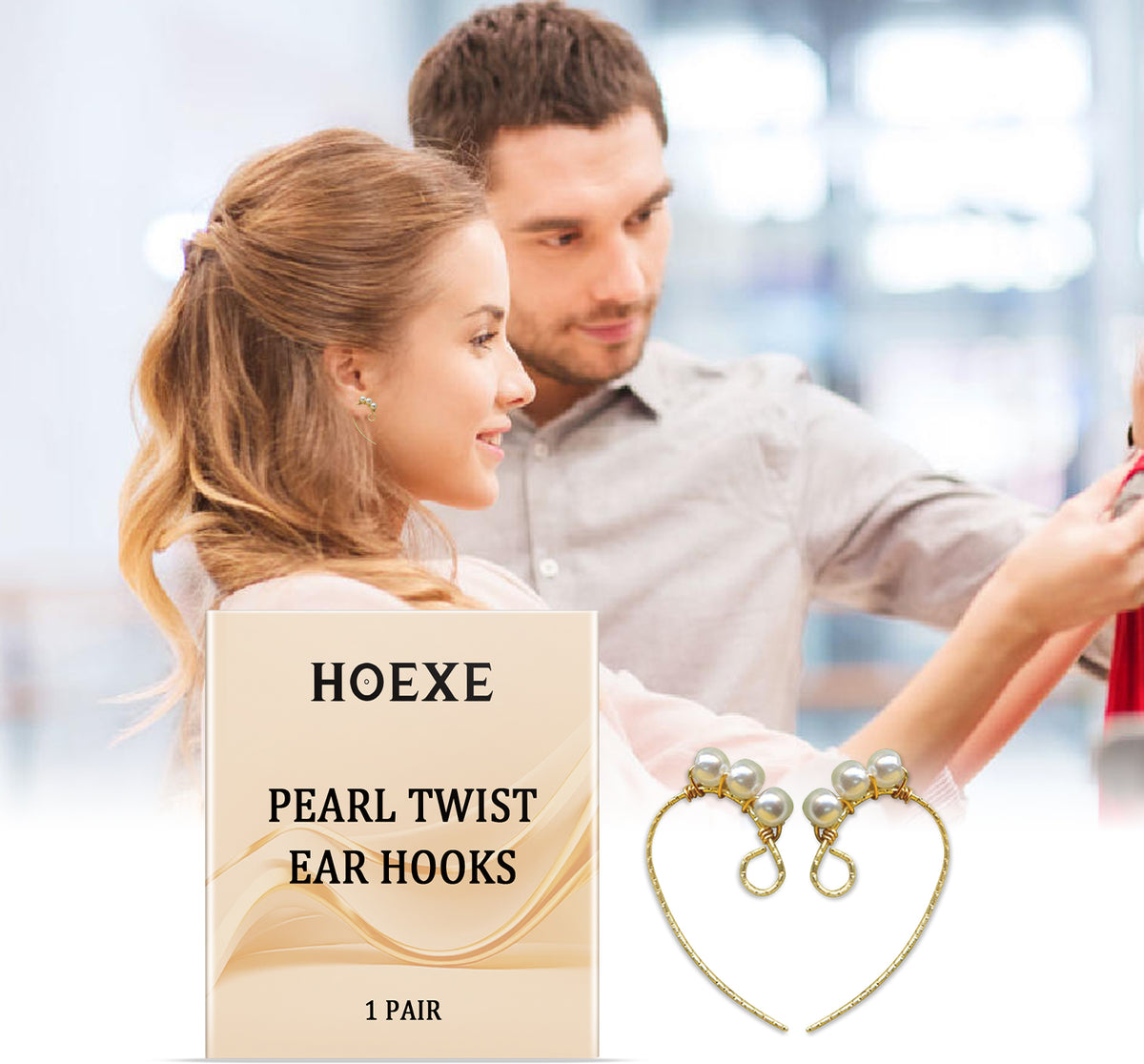 The Pearl Twist Ear Cuff