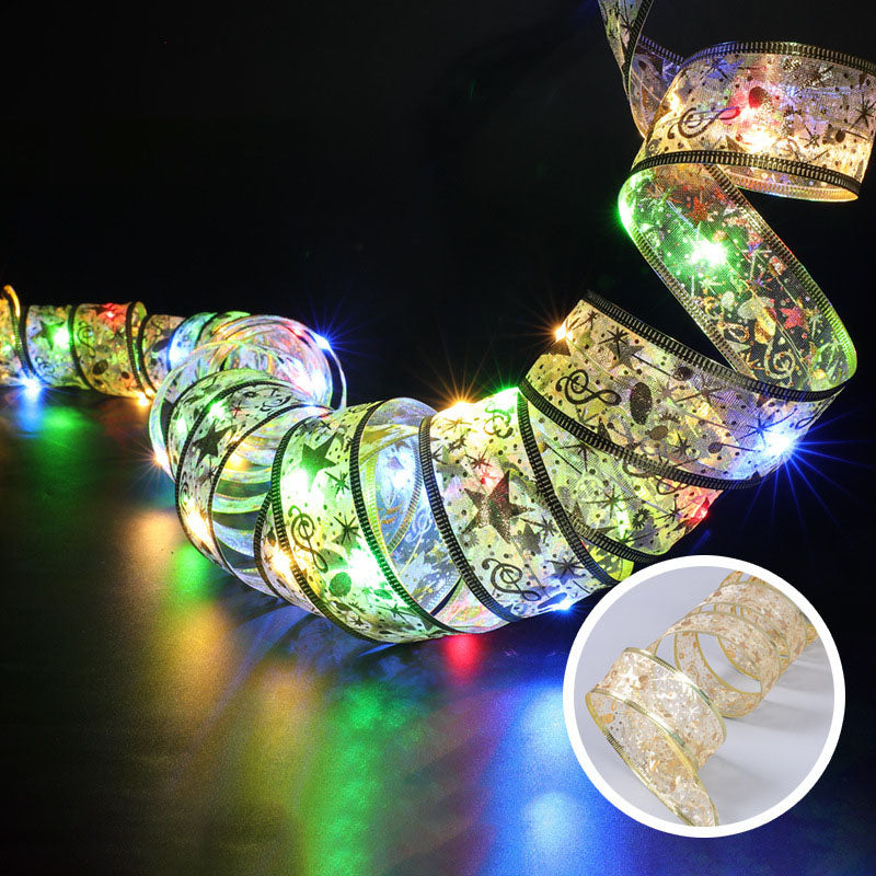 Decorative Ribbon LED String Lights – 4 m, 40 Lights