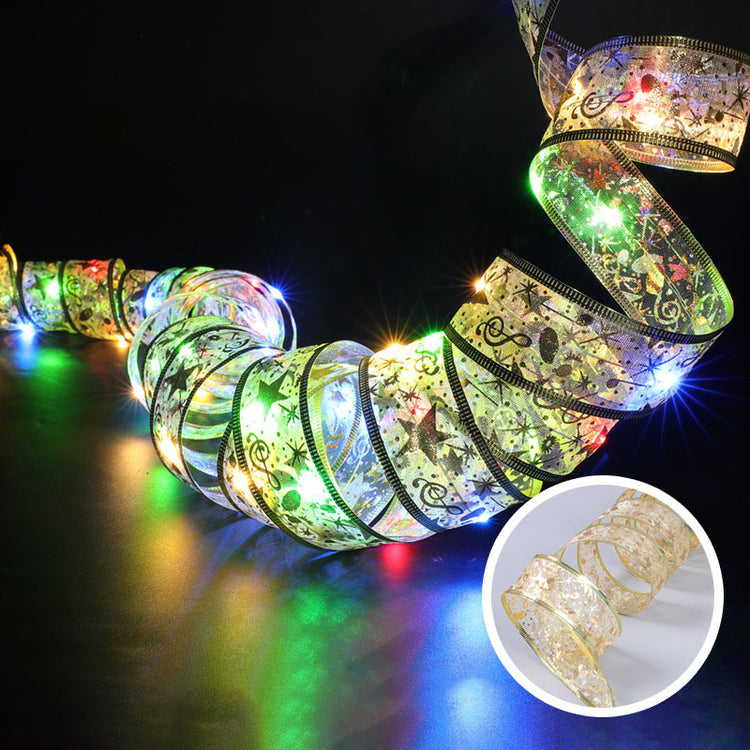 Decorative Ribbon LED String Lights – 4 m, 40 Lights