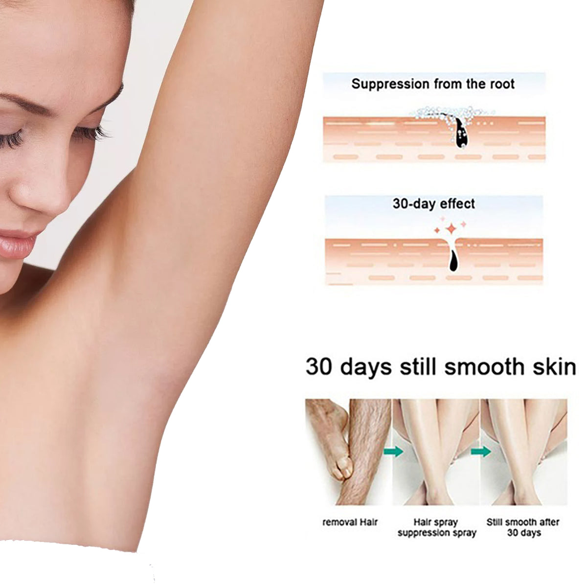 Tea Hair Removal Spray