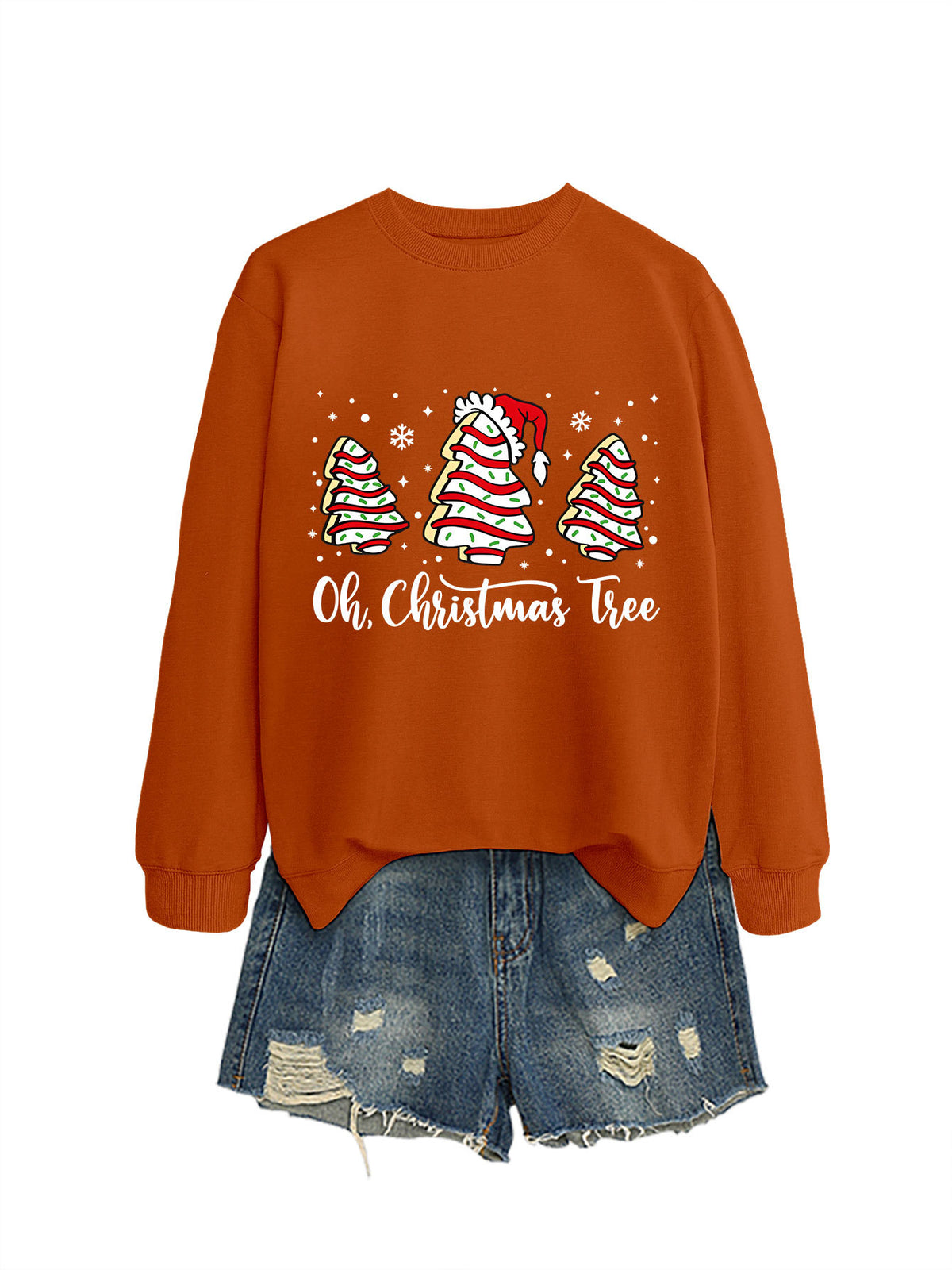 Oh Christmas Tree Women's Pullover Sweatshirt