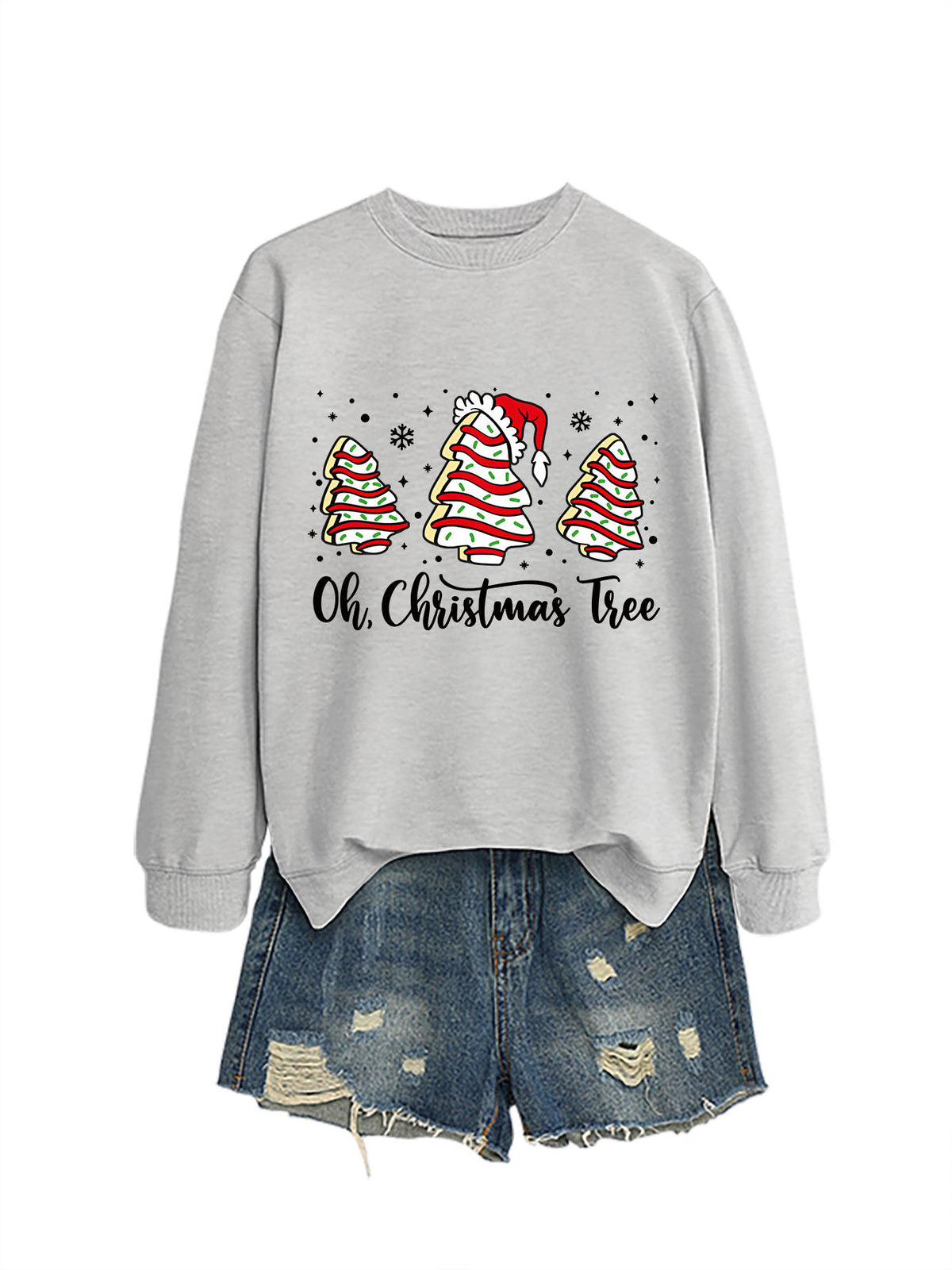 Oh Christmas Tree Women's Pullover Sweatshirt