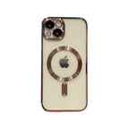 iPhone 17 Electroplated Phone Case with MagSafe Magnetic Attachment,