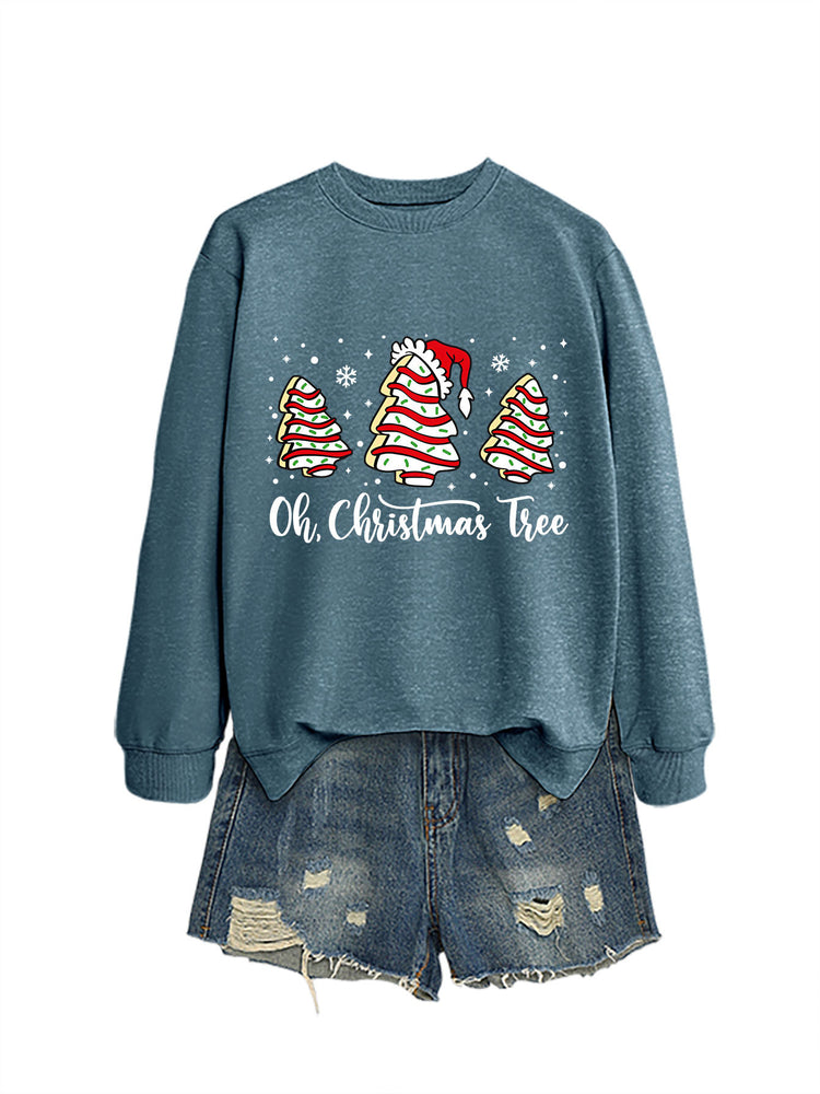 Oh Christmas Tree Women's Pullover Sweatshirt