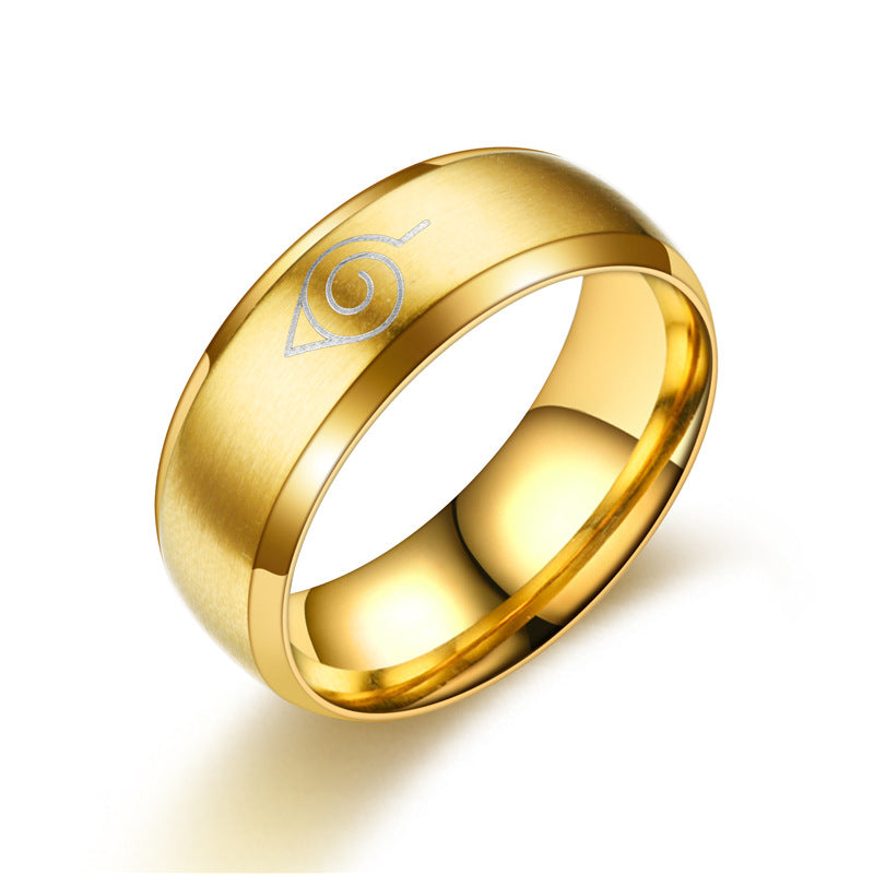 Geometric Stainless Steel Ring