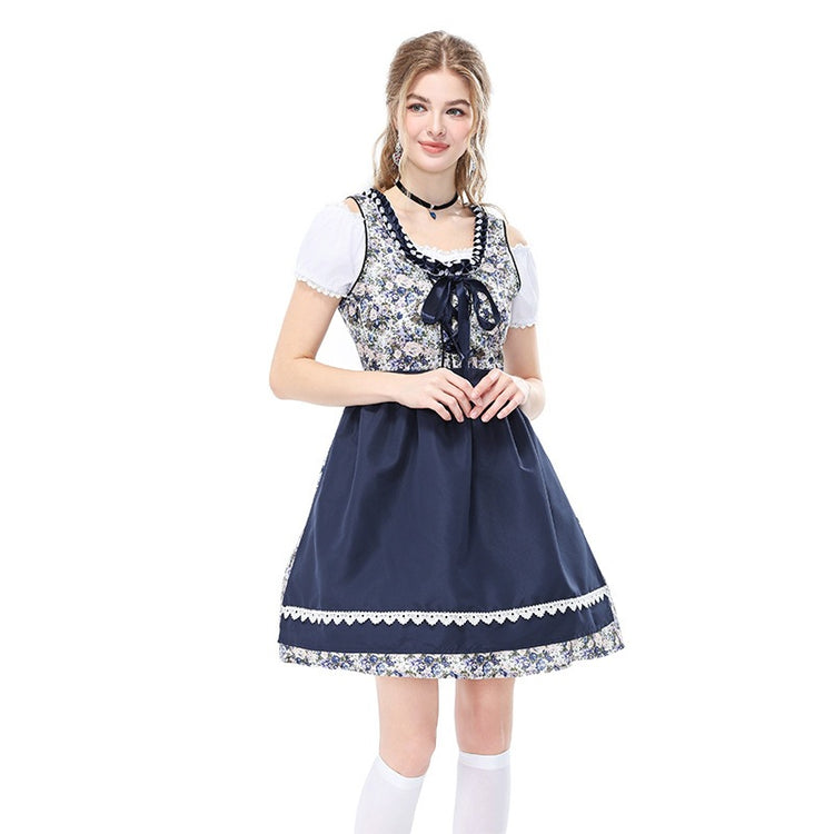Women's Floral Bavarian Costume Set