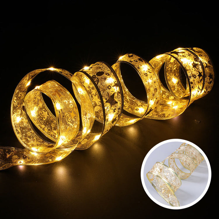 Decorative Ribbon LED String Lights – 4 m, 40 Lights