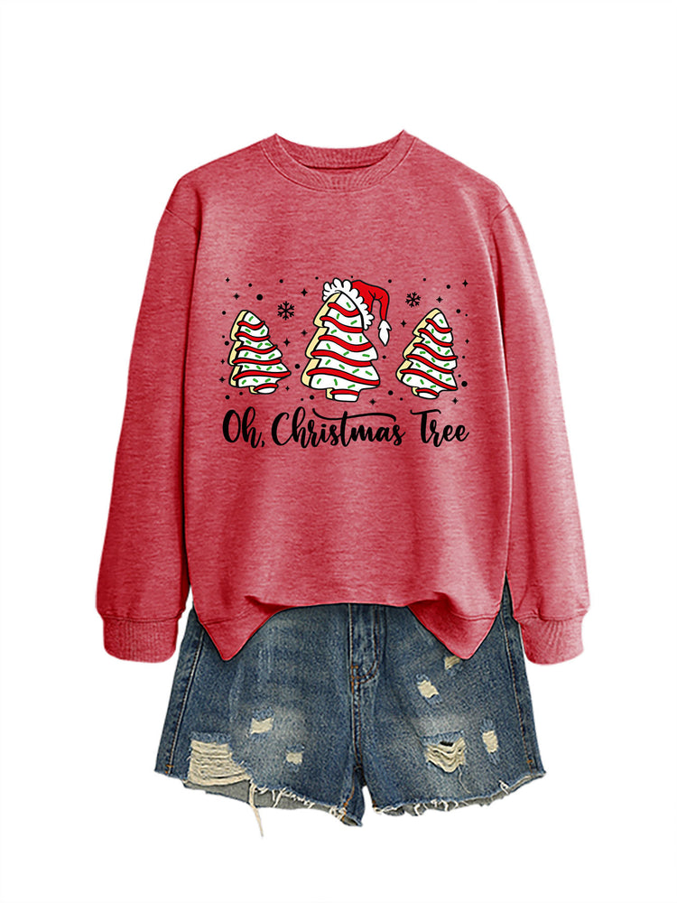 Oh Christmas Tree Women's Pullover Sweatshirt