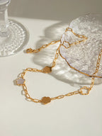 The Mother-of-Pearl Bloom Necklace