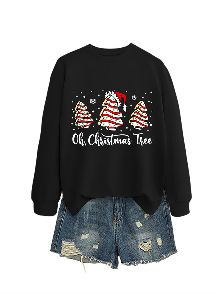Oh Christmas Tree Women's Pullover Sweatshirt
