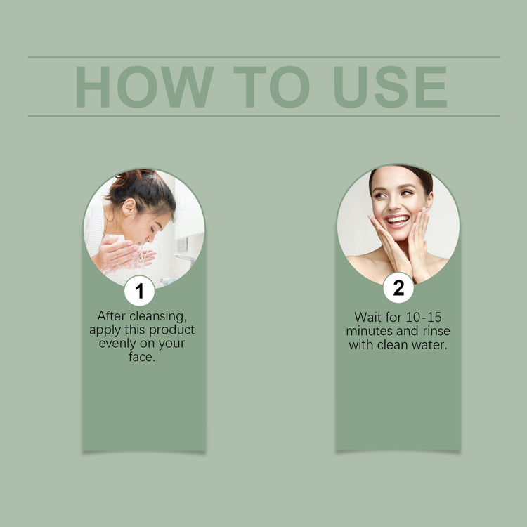 Hoygi Moxa Mud Mask Stick Deeply Cleans Pores, Brightening Skin, Firming, Smoothing And Refreshing Mask Stick