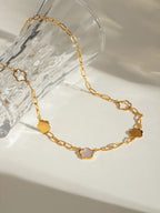 The Mother-of-Pearl Bloom Necklace