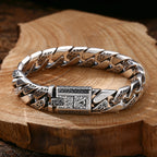 Vintage-Style Cuban Link Bracelet