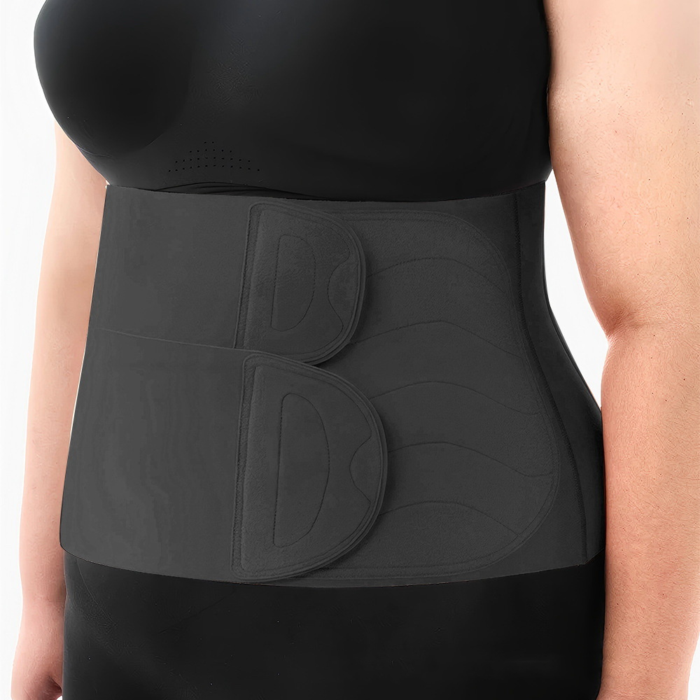 Cotton Waist Support Belt with Hook-and-Loop Closure