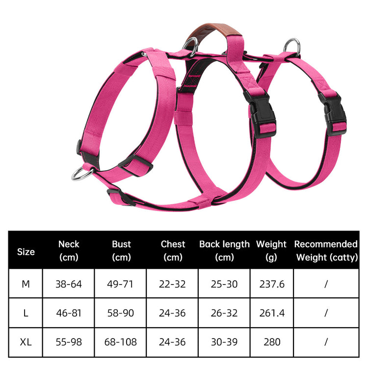 Tactical No-Pull Dog Harness, Bulletproof Vest Style for Large Dogs