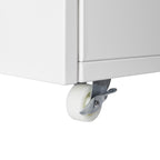 Office furniture Copier Cabinet white mobile pedestal file Printer Stand