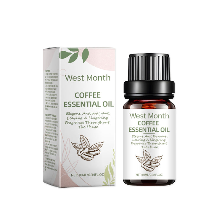 West&Month Coffee Seed Essential Oil, Gentle Moisturizing Skin Care Multi-Effect Essence Oil Nourishes Massage Oil