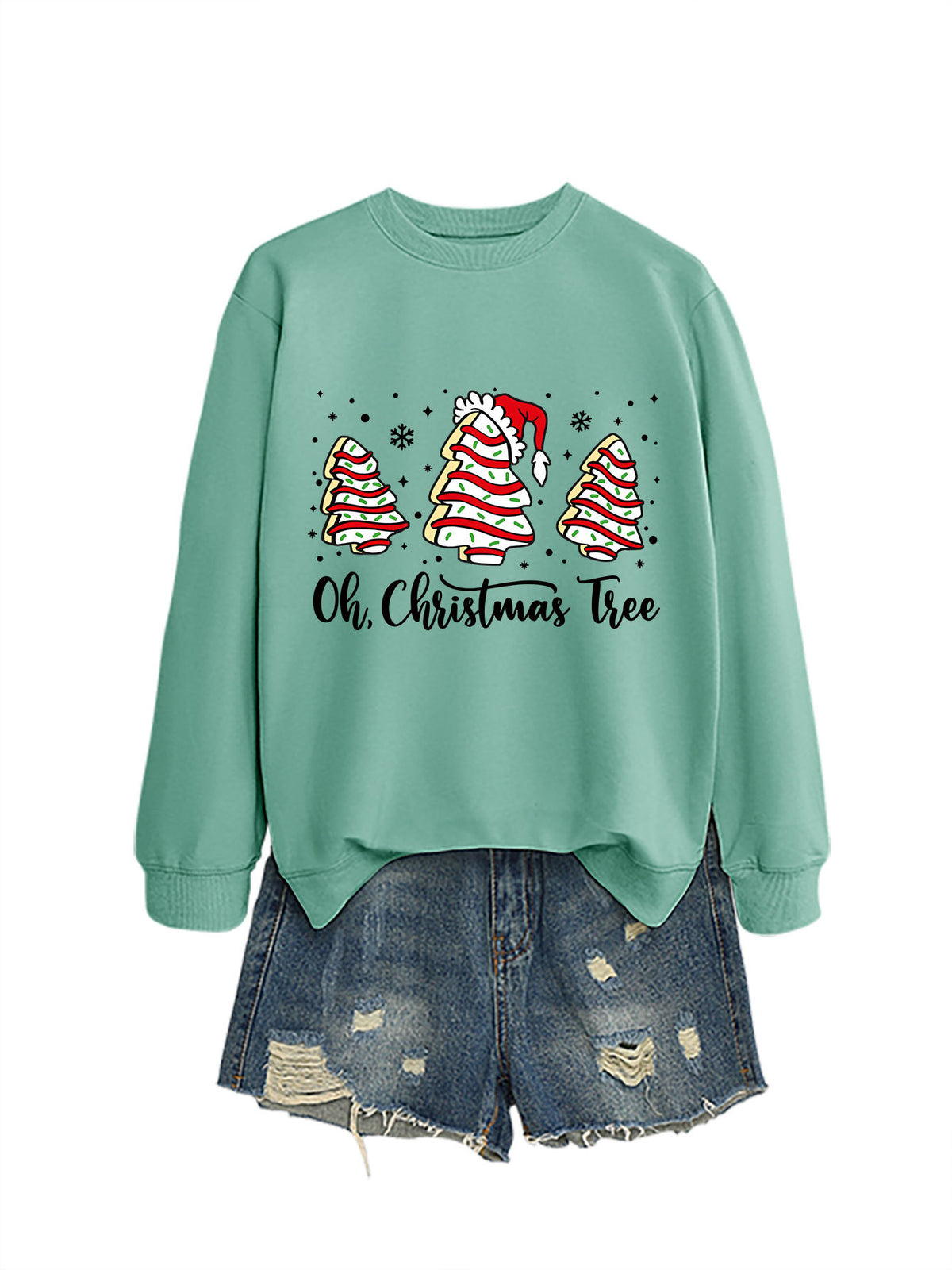 Oh Christmas Tree Women's Pullover Sweatshirt