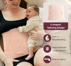 Cotton Waist Support Belt with Hook-and-Loop Closure
