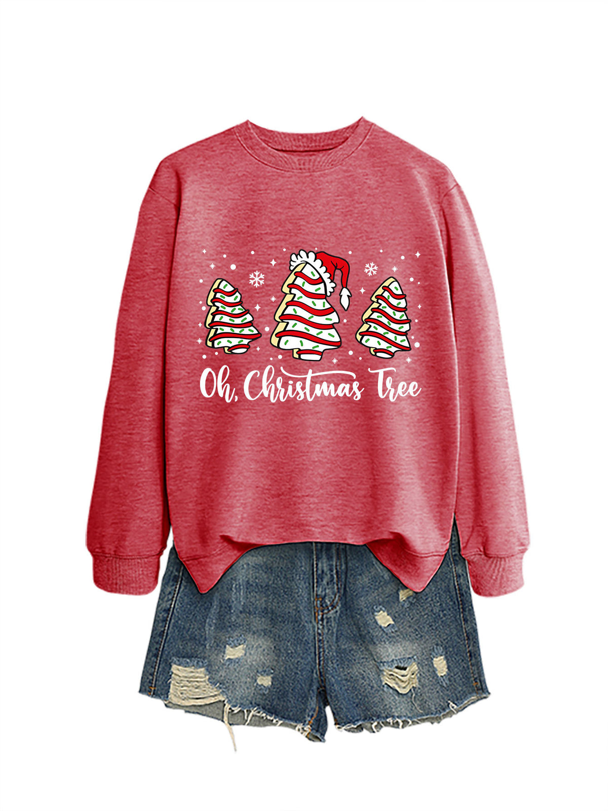 Oh Christmas Tree Women's Pullover Sweatshirt