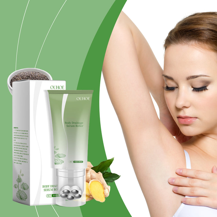 OUHOE Body Cream with Ginger, Chia Seed Extract and Hyaluronic Acid