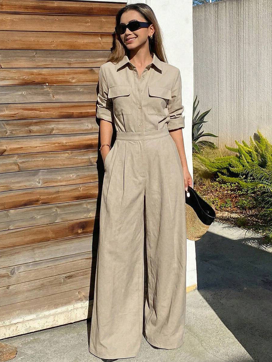 Unisex Long-Sleeve Jumpsuit