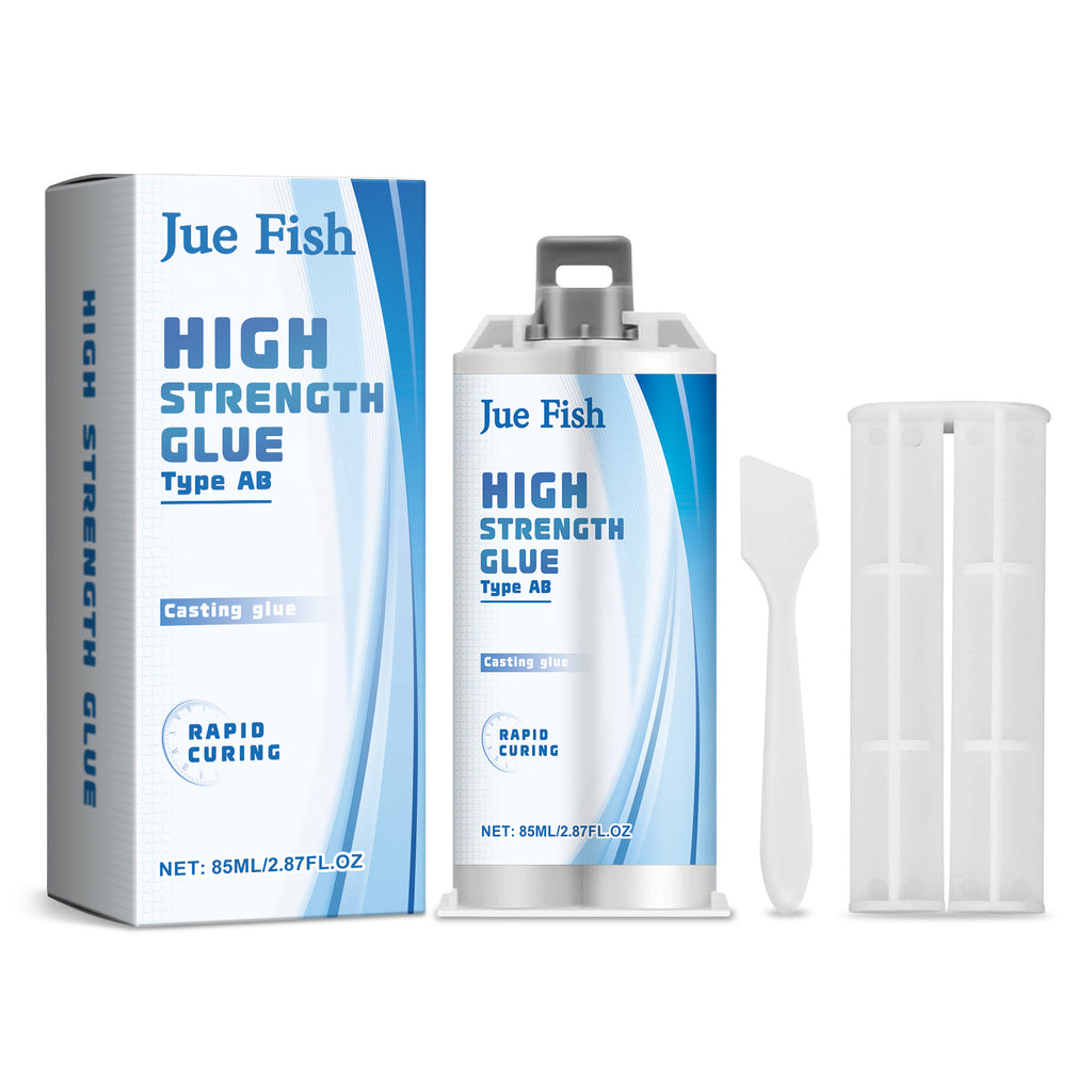 Jue Fish Metal Repair Epoxy Adhesive, Casting Glue Ab Adhesive Repair Agent Waterproof Plugging Metal Adhesive