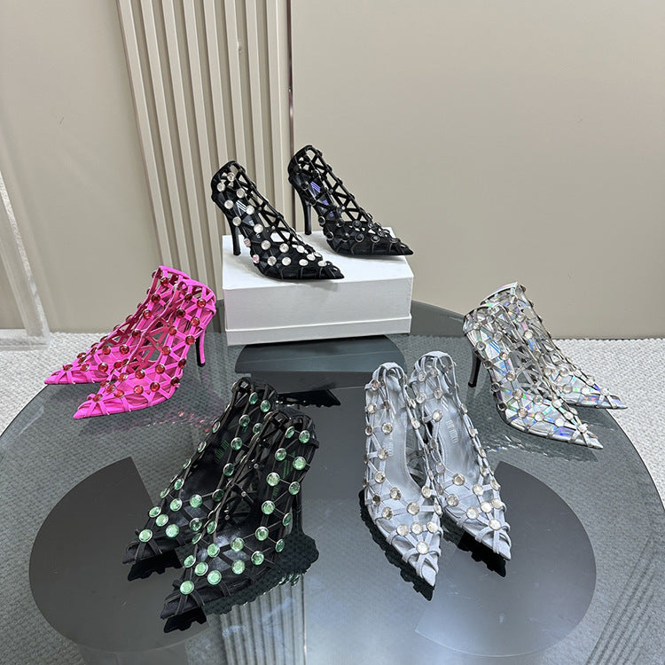 Women's Pointed-Toe High-Heel Pumps