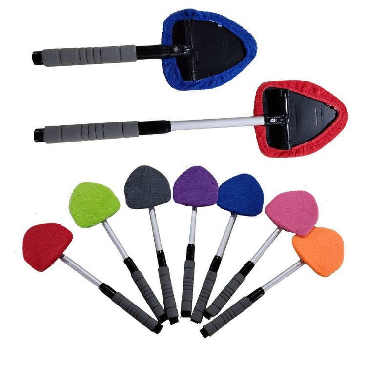 Telescopic Microfiber Car Windshield Defogger Window Cleaning Brush