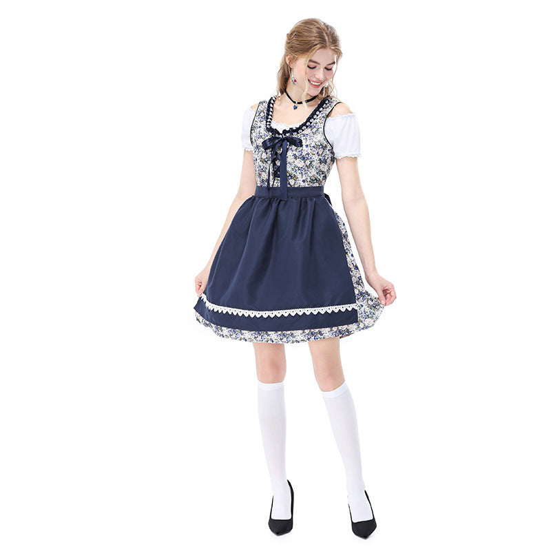 Women's Floral Bavarian Costume Set