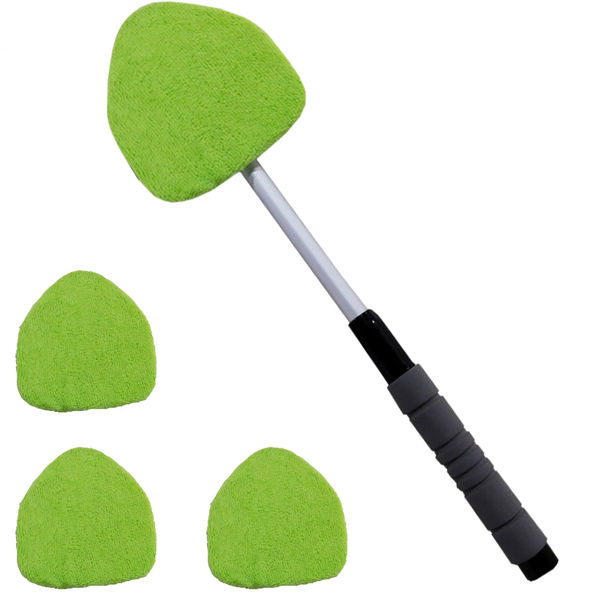 Telescopic Microfiber Car Windshield Defogger Window Cleaning Brush